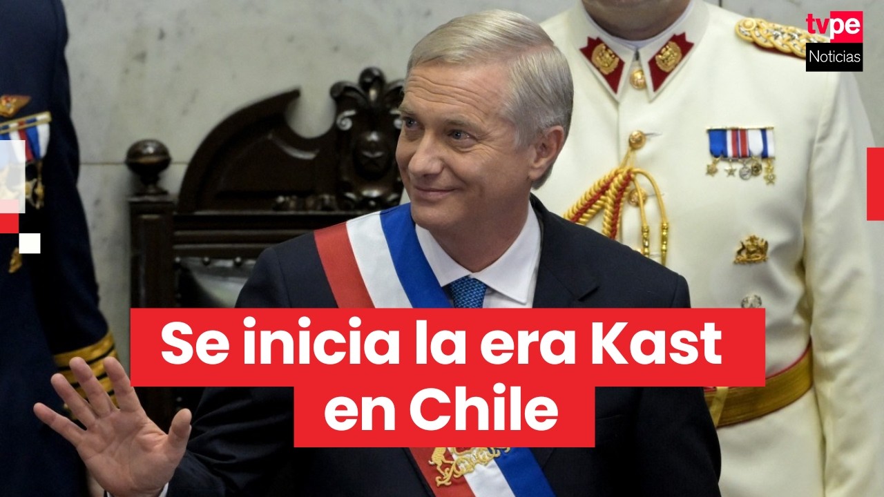 José Antonio Kast asume la presidencia de Chile
