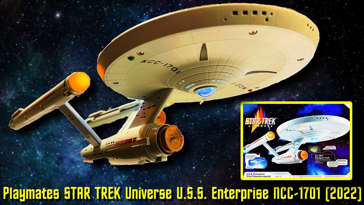 NEW! Playmates Star Trek Universe U.S.S. Enterprise NCC-1701 Reissue (2022)
