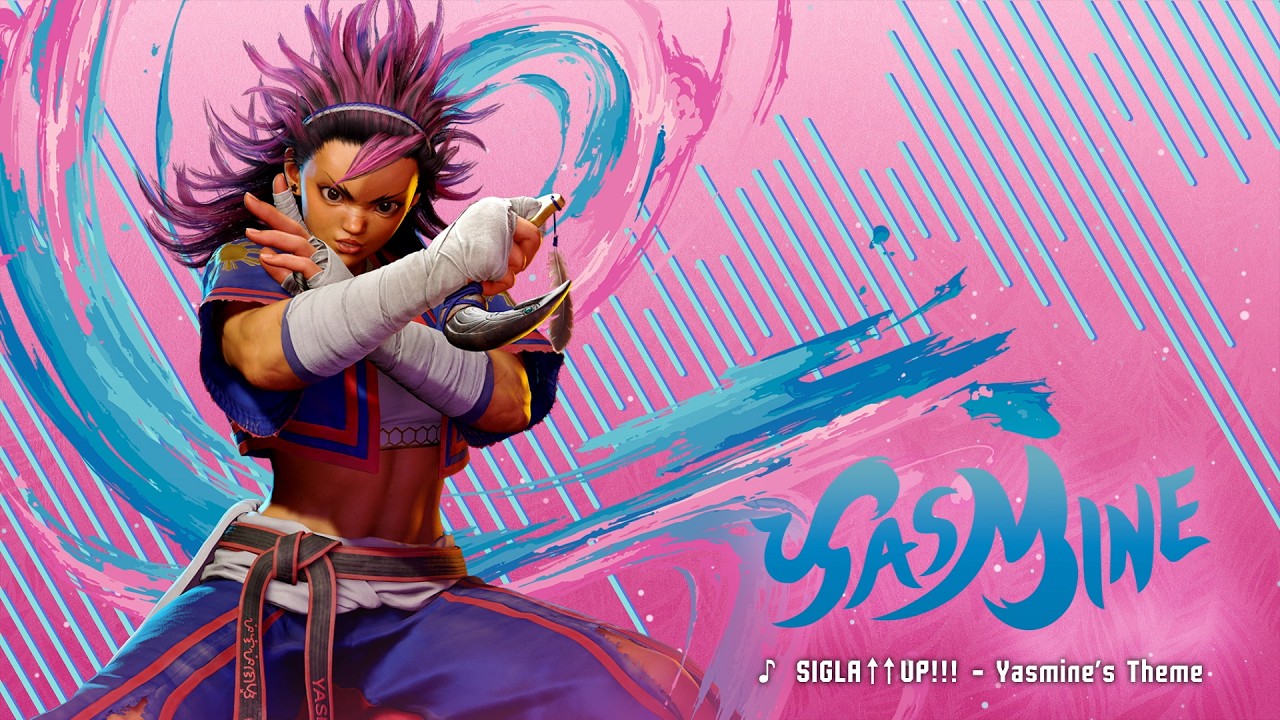 Street Fighter 6 - Yasmine's Theme - SIGLA&uarr;&uarr;UP!!!