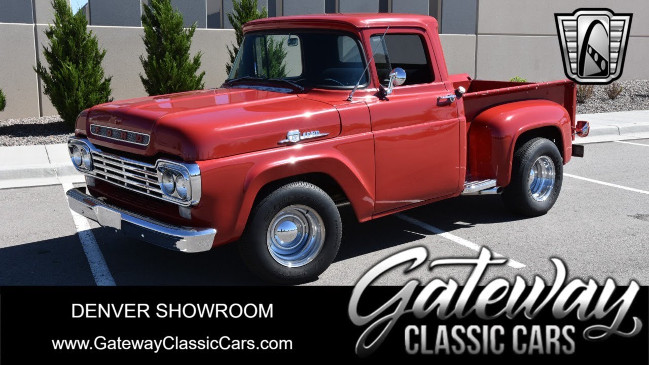1301 DEN 1959 Ford F100 Gateway Classic Cars of Denver