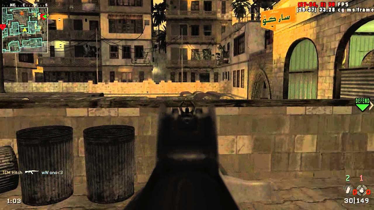 CoD-4: Promod Demos::::: wW phantasy gameplay (vs TCM district)