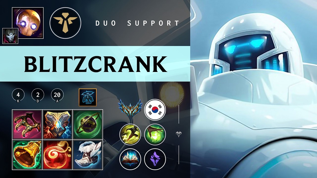 Blitzcrank Support vs Milio - KR Challenger Patch 26.03