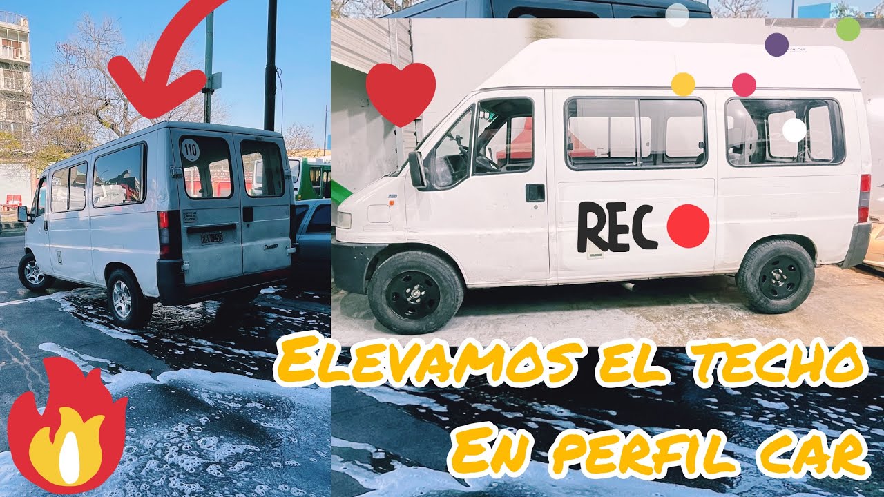 Extendimos el techo en perfilcar y esto pasó! Proyecto ducato camper