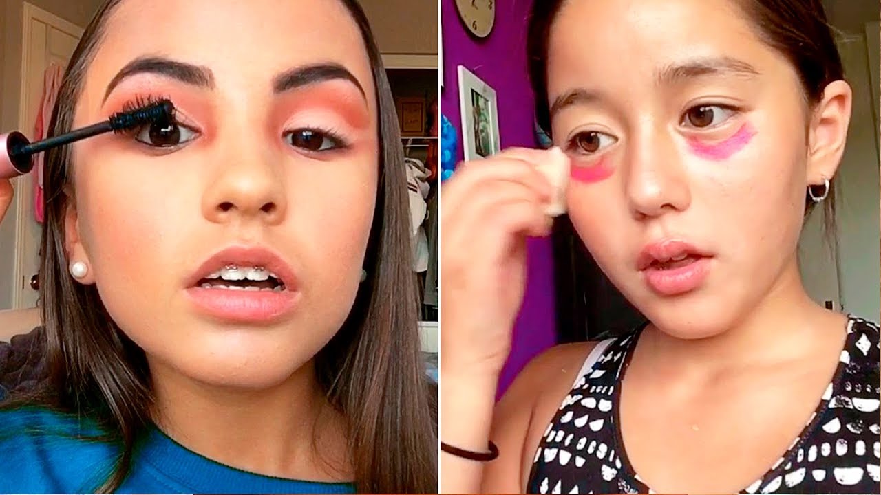 NI&Ntilde;AS MAQUILLANDOSE COMO PROFESIONALES 2018 SOLO GIRLS