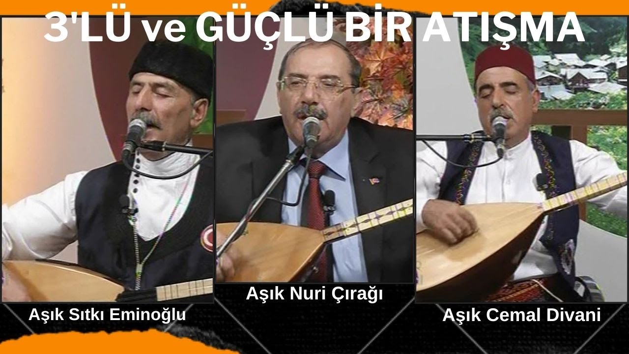 Mezarlıktan İleri Gitmez [ATIŞMA] - Cemal Divani & Sıtkı Eminoğlu & Nuri Çırağı #aşıklarmeydanı #tv5