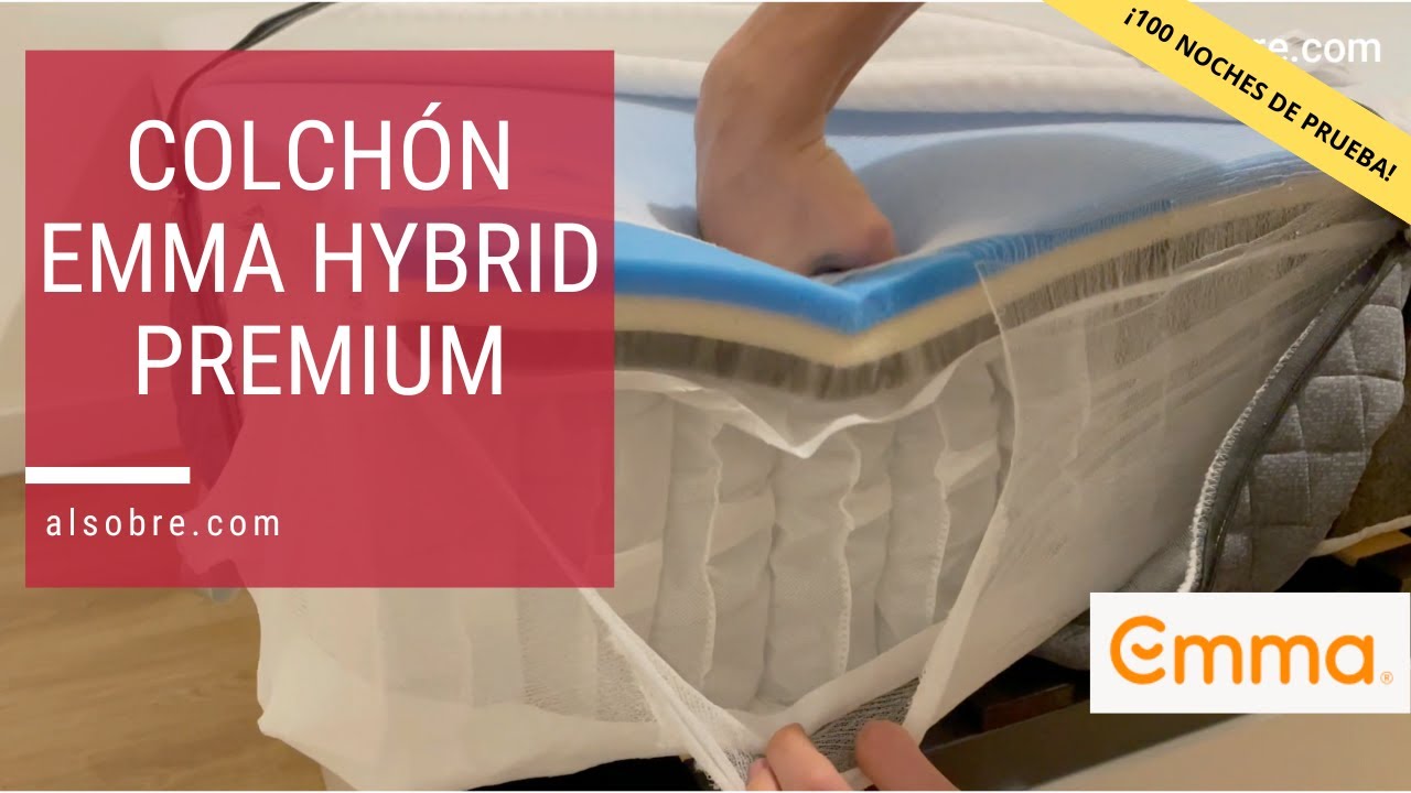 Colch&oacute;n Emma Hybrid Premium - Muelles ensacados