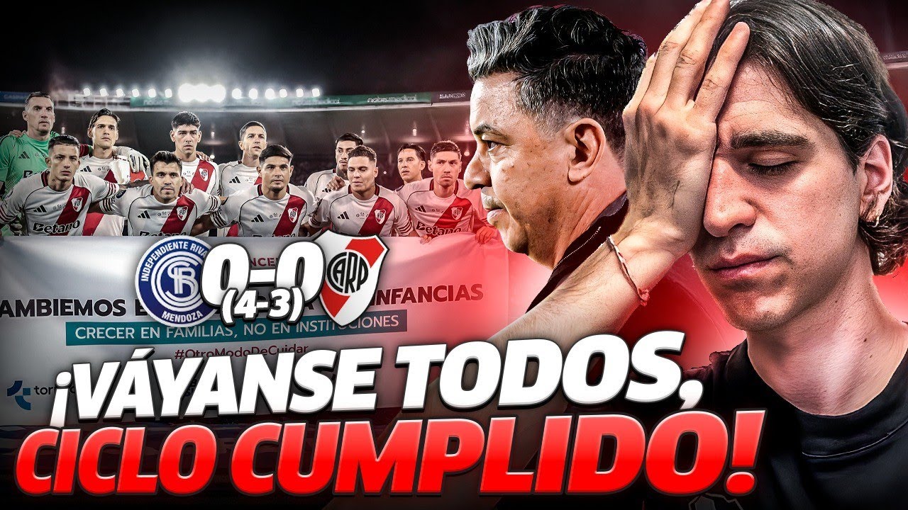 ❌ OTRA VEZ RIVER ELIMINADO! ESTO NO DA PARA MÁS, OTRO PAPELÓN DEL PLANTEL DE GALLARDO, SE TERMINÓ!