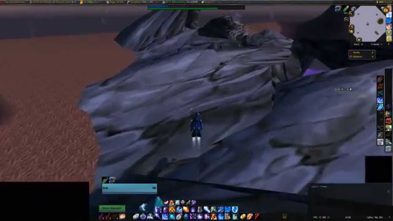 World Of Warcraft 5.4.7 Glitch Old Outland (Deadmines Exploration)