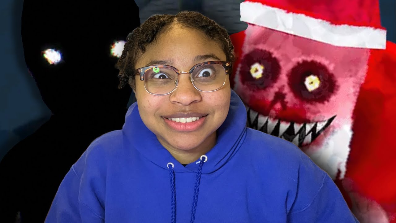 2 DISTURBING HORROR GAMES... | Nocturnal Visit + Santy is home