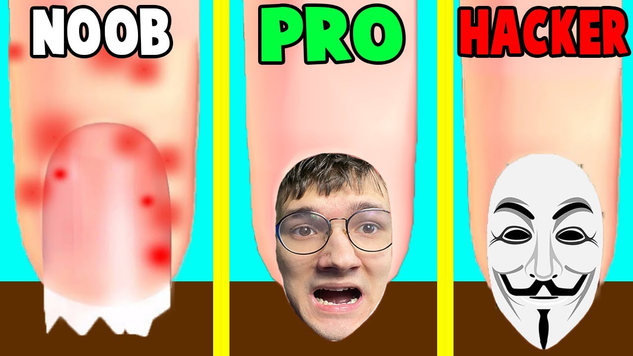 Dělám NEHTY v NEHTOVÉM STUDIU, ale Dopadlo to TAKHLE...😱 (Nail Salon 3D)