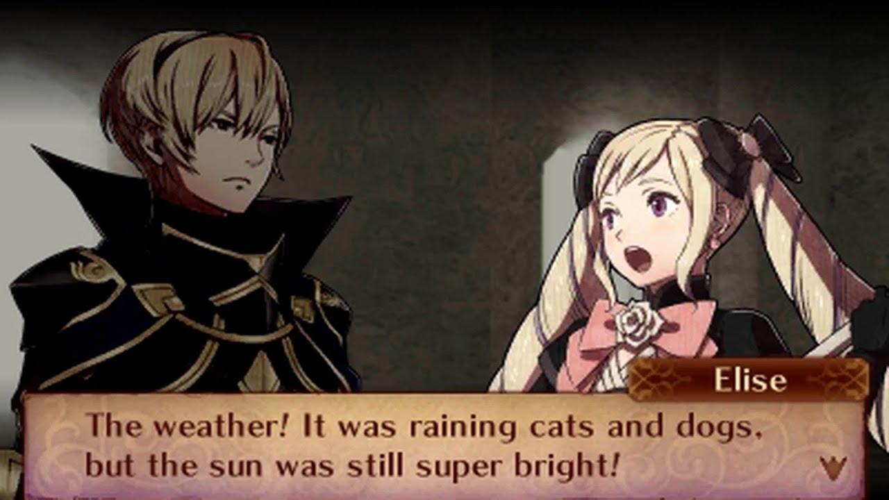 Fire Emblem Fates: Conquest - Elise & Leo Support Conversations