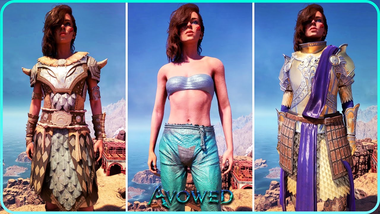 All Female Armor, Outfits Showcase Avowed