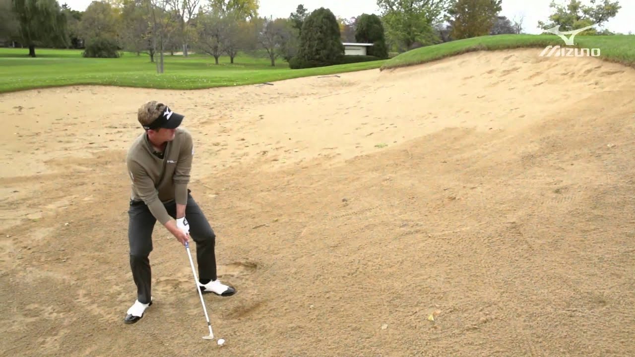 Luke Donald:  Mizuno Masterclass 14 / Plugged Bunker