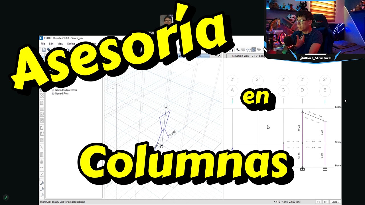 Asesoría: Cómo entender el Diseño de Columnas en ETABS