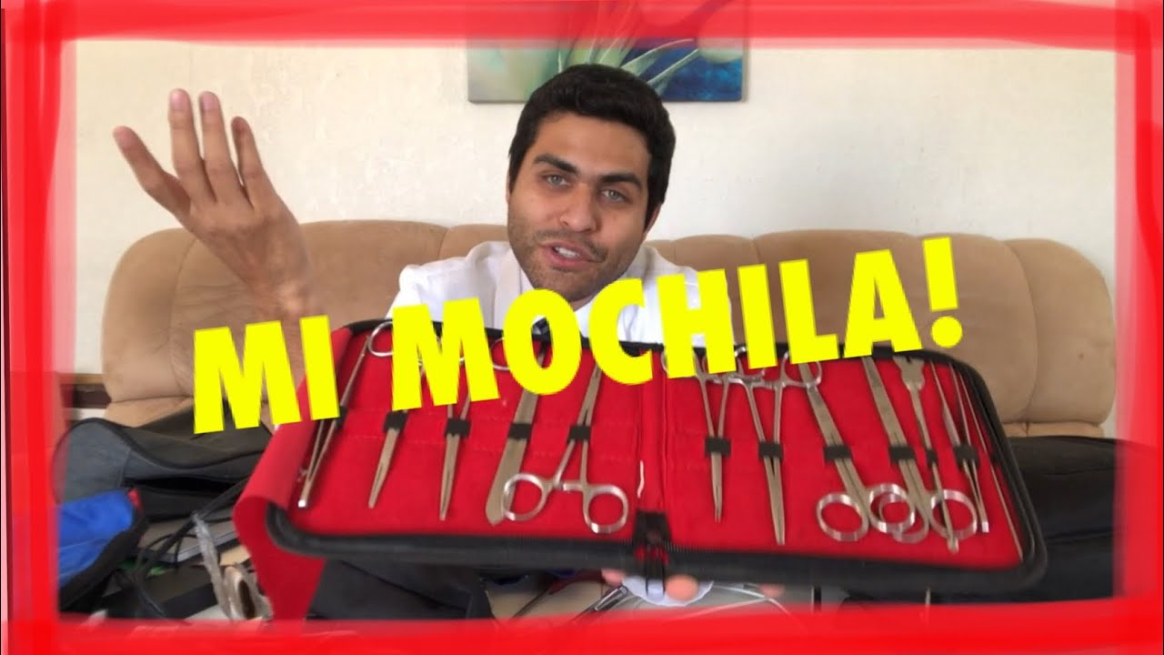 QUE HAY EN LA MOCHILA DE UN ESTUDIANTE DE MEDICINA?!