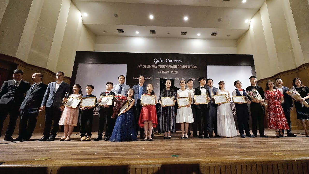 Gala Chung kết Steinway Youth Piano Competition 2020 Full