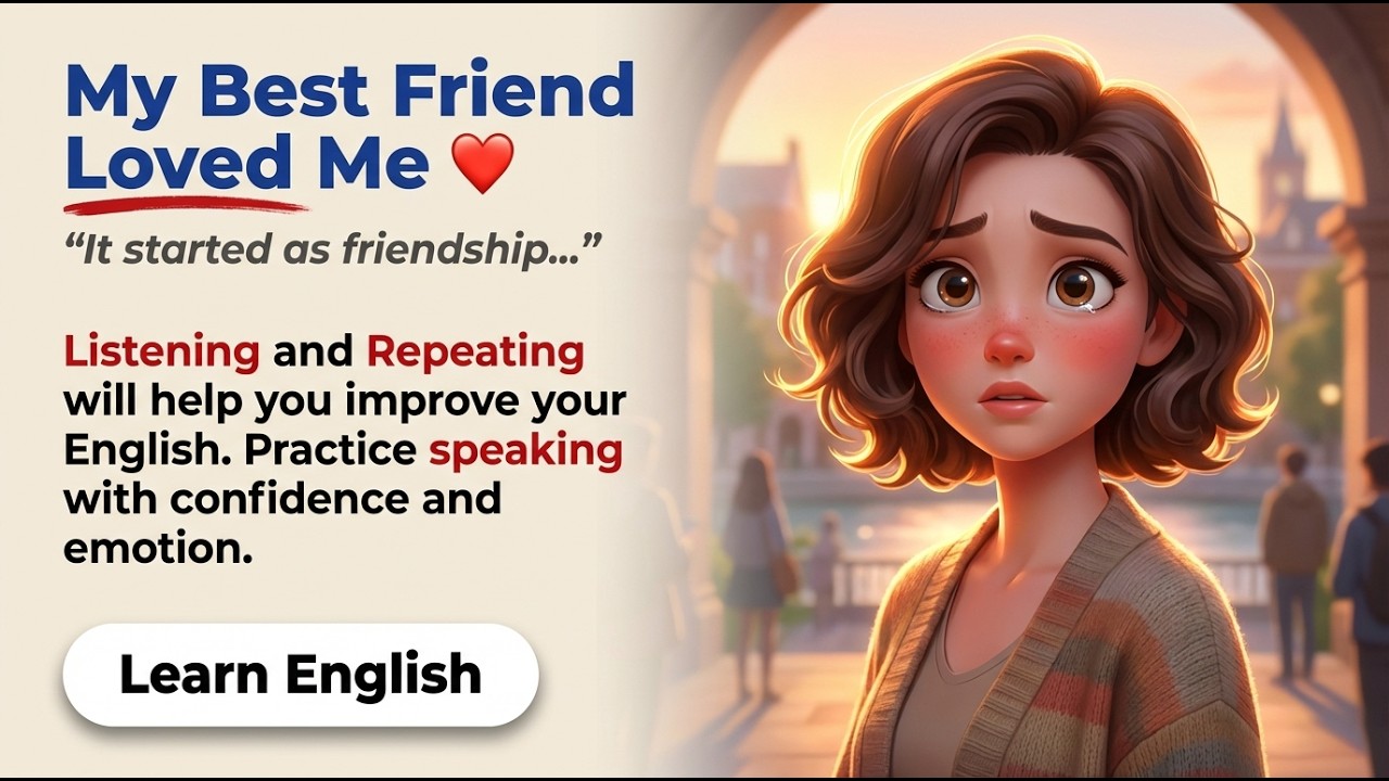 Best Friends, Real Feelings | B1-B2 English Shadowing Practice with Story
