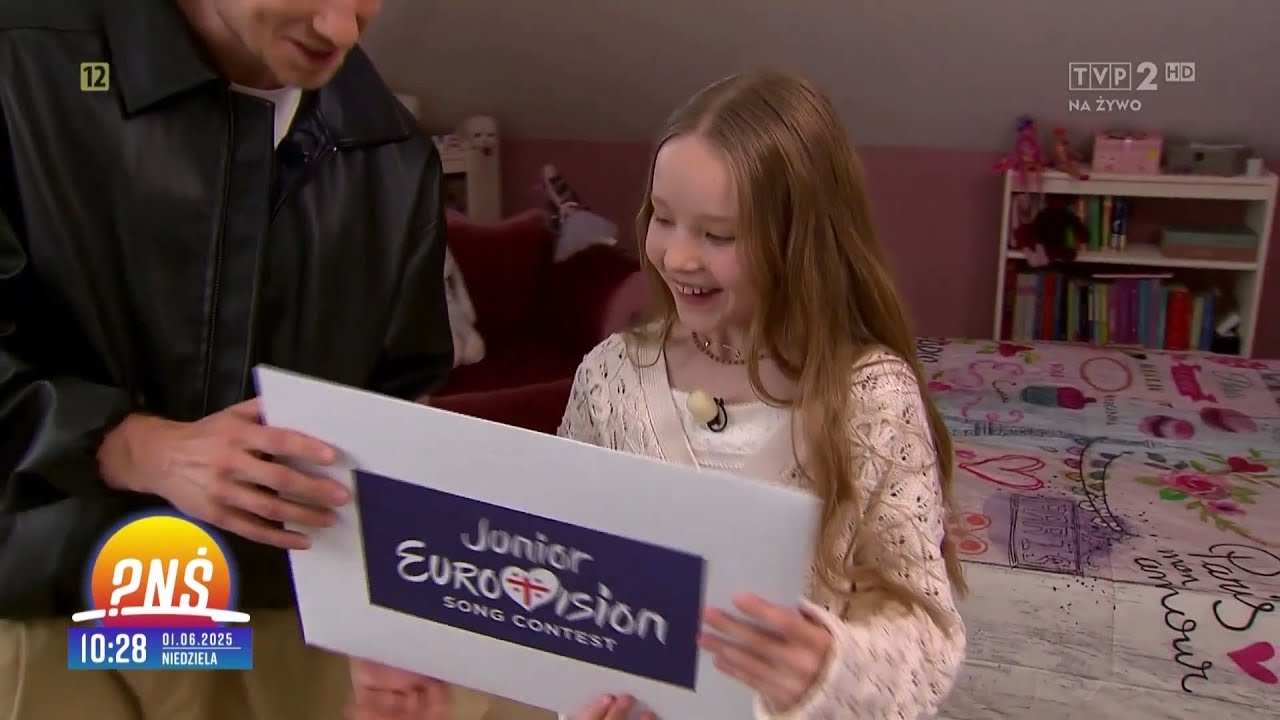 🇵🇱 Marianna Kłos will be the Polish representative at the JESC 2025 (Pytanie na Śniadanie, 01/06/25)