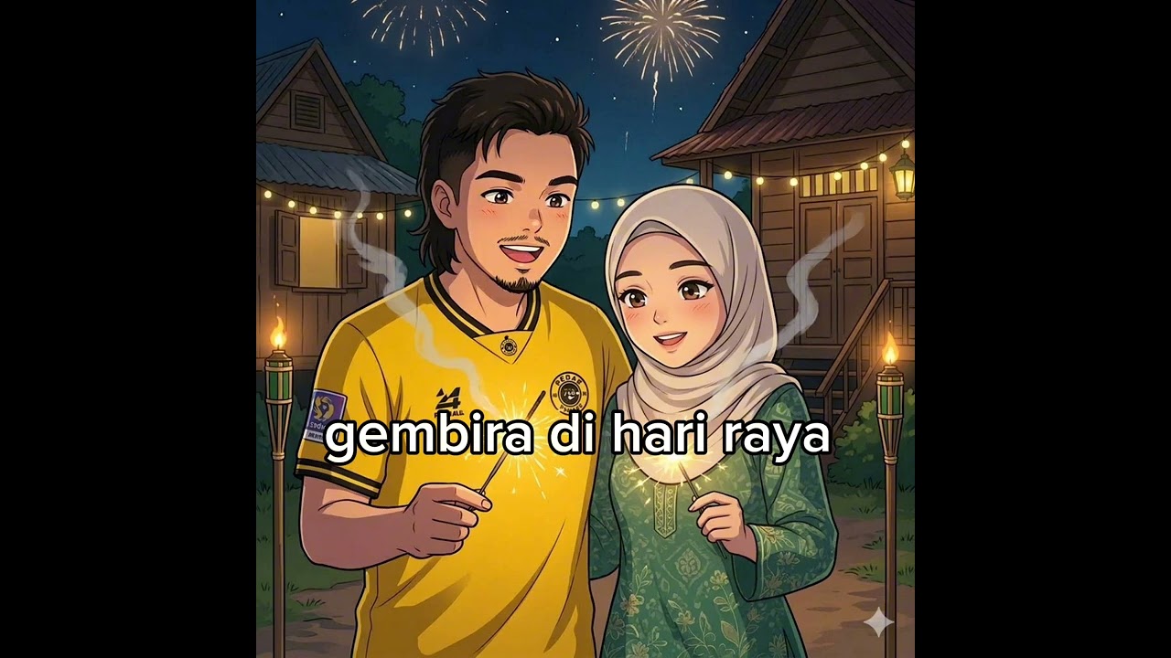 Gembira di hari raya 