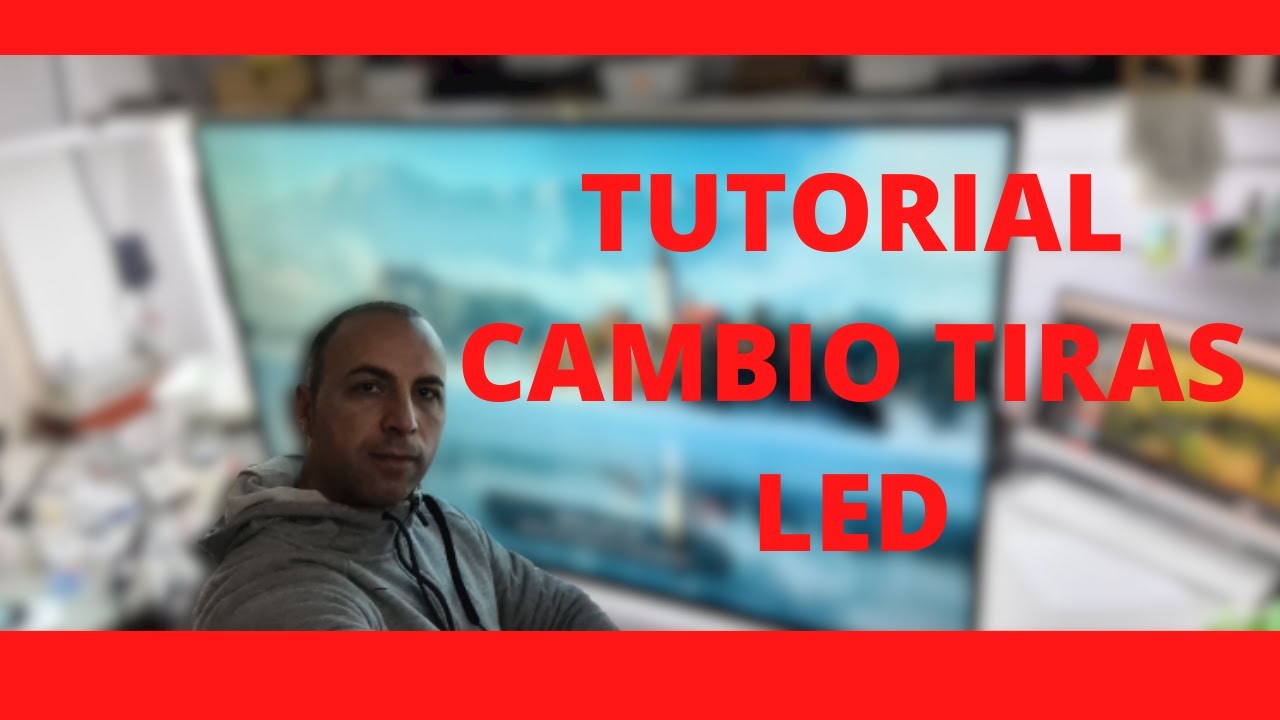 Tv Lg 55uj620v Sin Luz En Pantalla. TUTORIAL CAMBIAR TIRAS DE LED