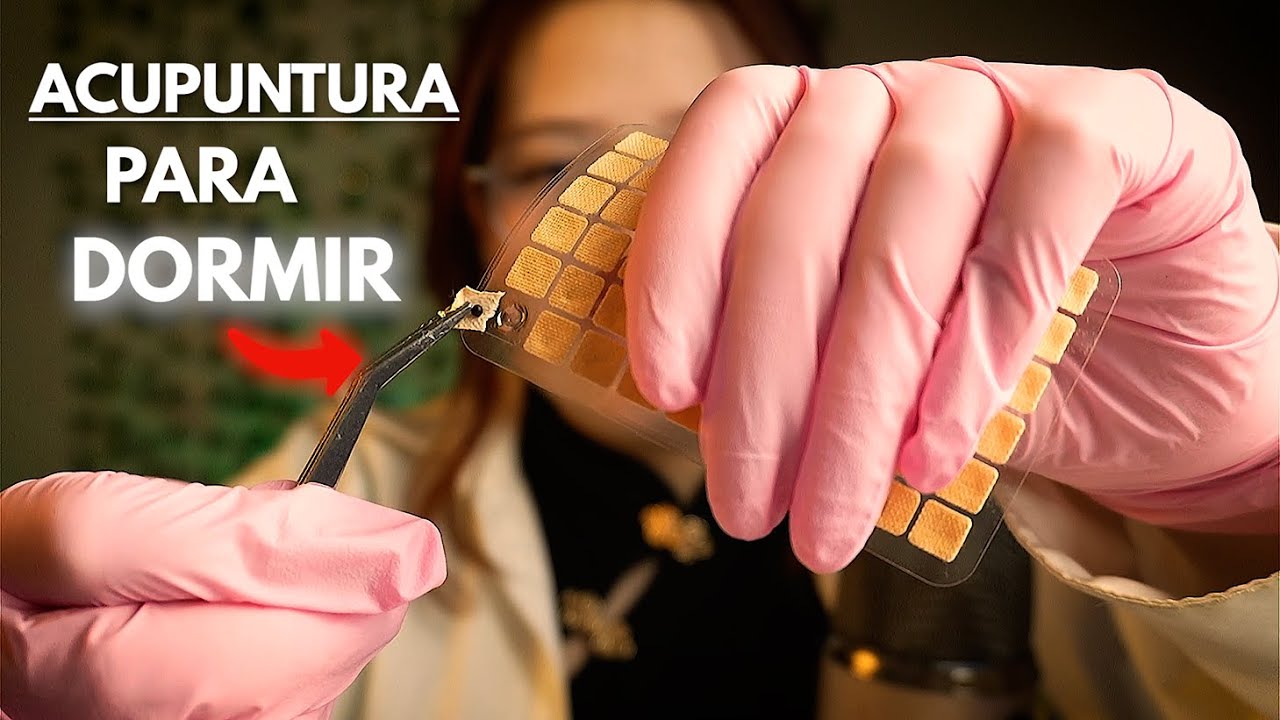 ASMR 🌱Acupuntura en TUS OREJAS 👂🏻Auriculoterapia para la Ansiedad  // Vivalen asmr