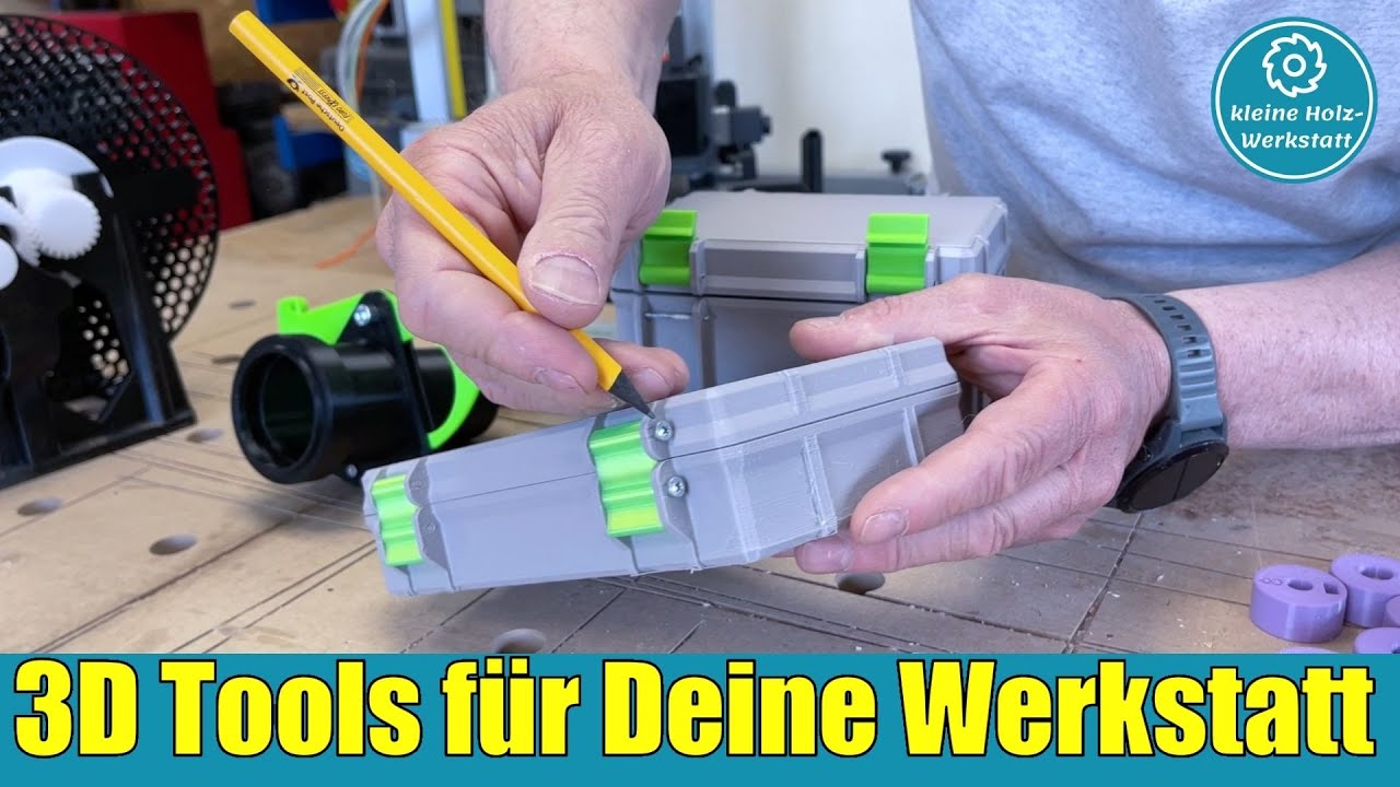 10 Unverzichtbare 3D-Druck Tools für Heimwerker⏐ Anycubic Kobra3 Combo⏐kleine holzwerkstatt