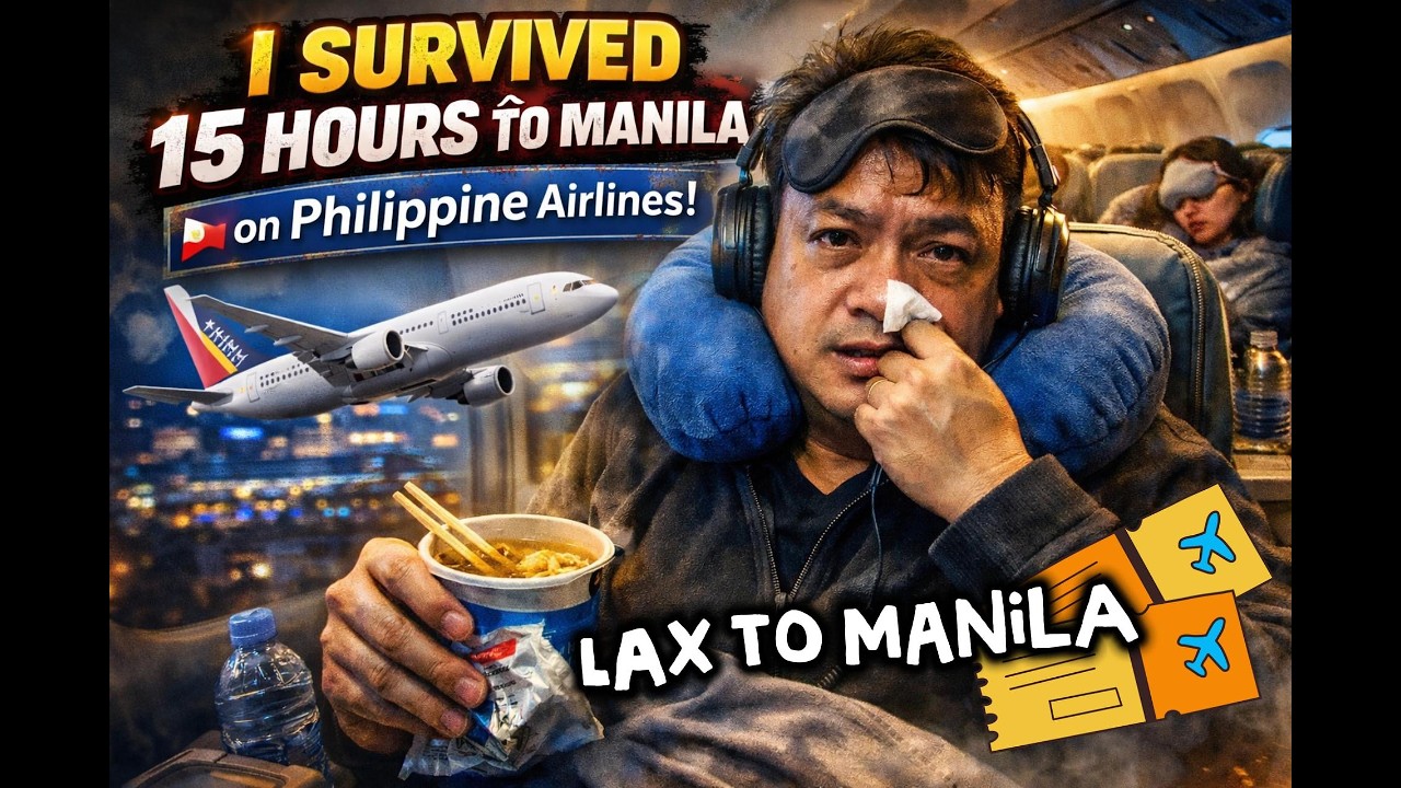 Philippine Airlines LAX to MNL Full Flight Experience (2026)