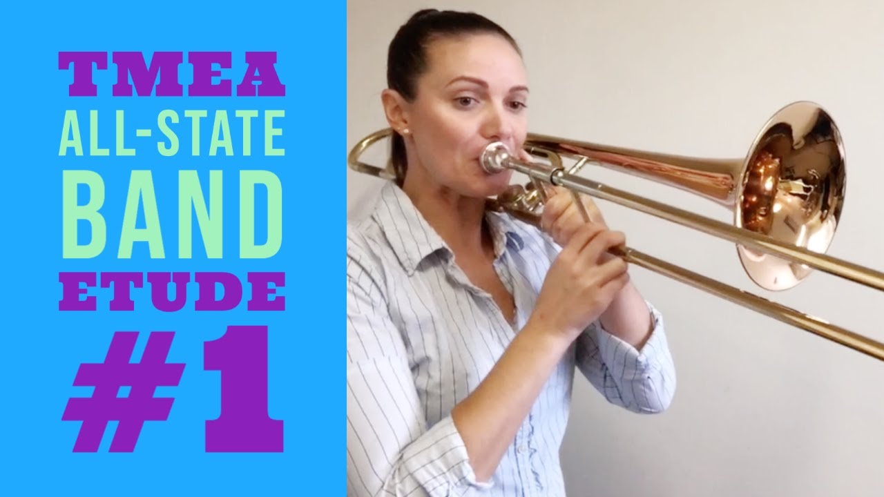 TMEA 2020-2021 ALL-STATE TENOR TROMBONE ETUDE #1 // Voxman pg. 7 // Belcke Eb Major