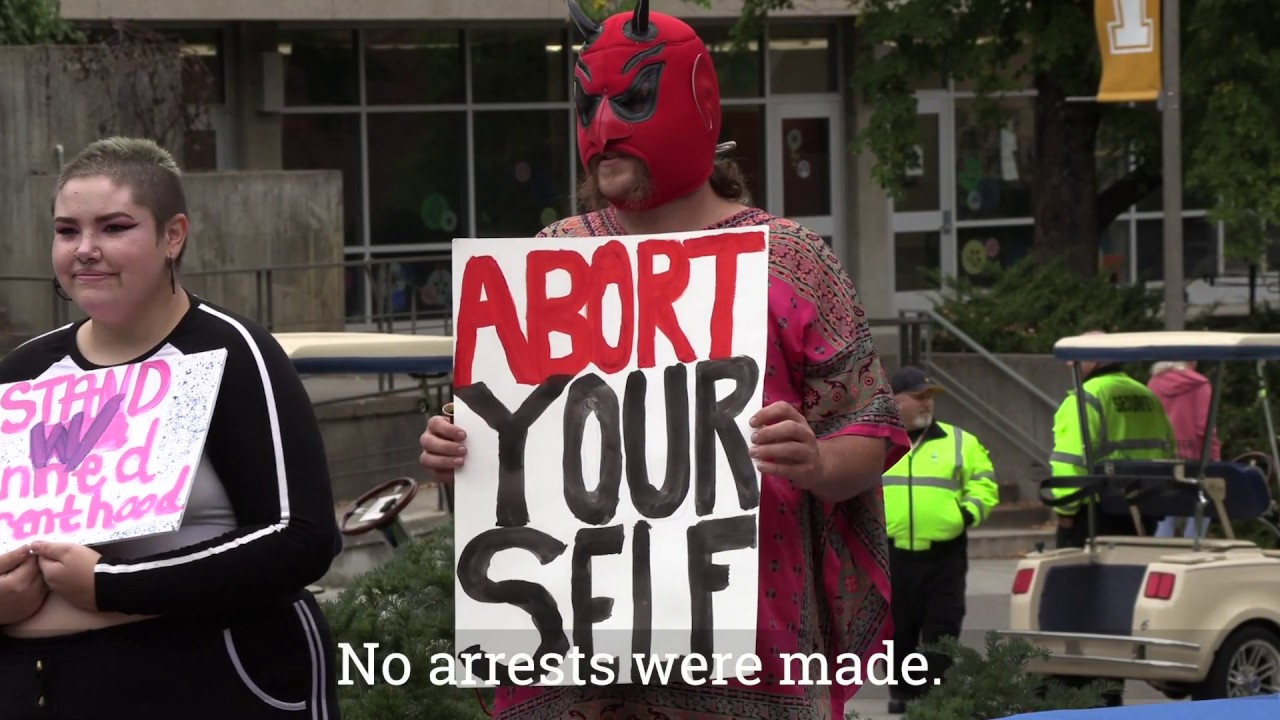 Anti Abortion Protests on Campus