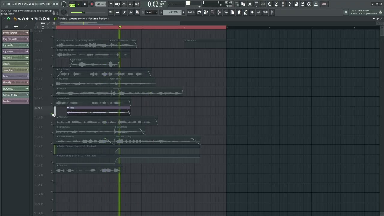 Forsaken FNAF Ar Voicelines Concept