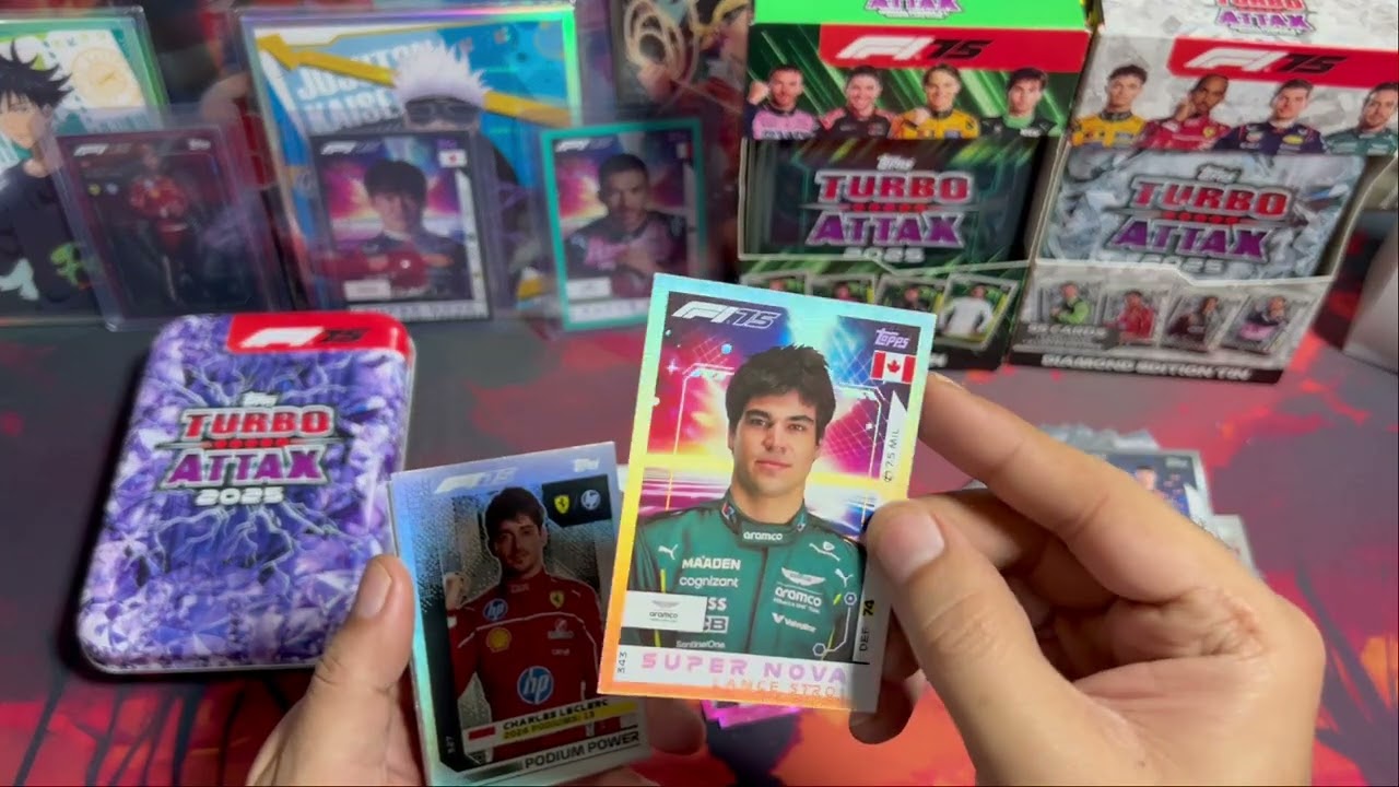 UK TOPPS TURBO ATTAX 2025 SHAKEDOWN TIN [UK VS INDIA] (PART4)