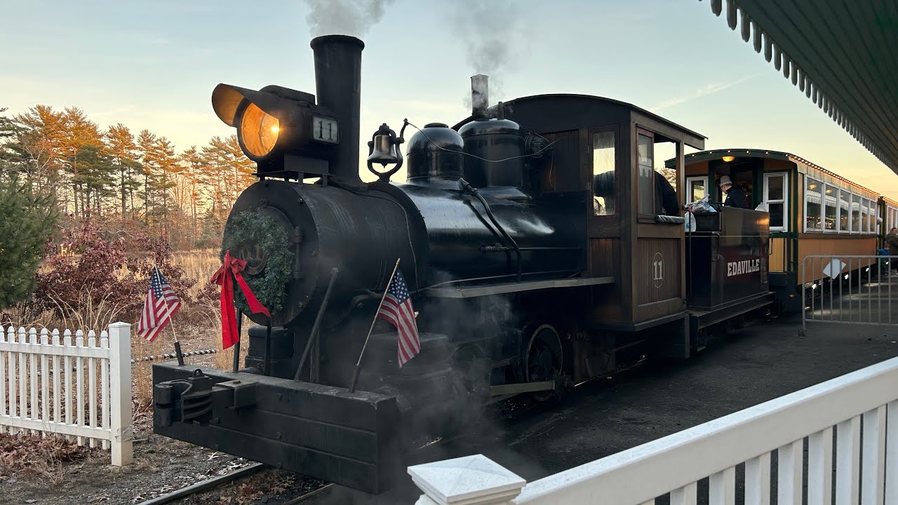 Christmas Steam in Cranberry Country - Edaville Railroad