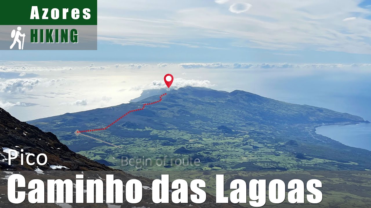 Caminho das Lagoas hike. Pico, Asores