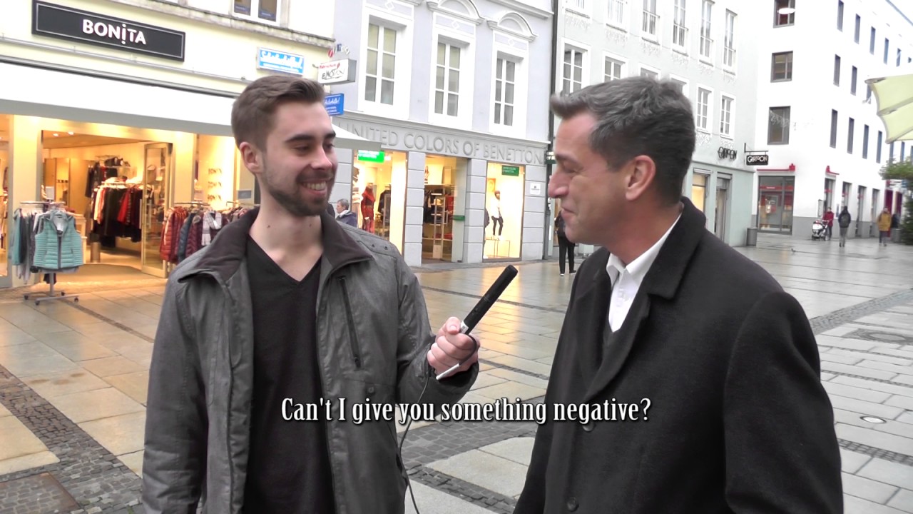 Umfrage: Was ist eine positive Seite von Donald Trump? / Asking Germans what they like about Trump