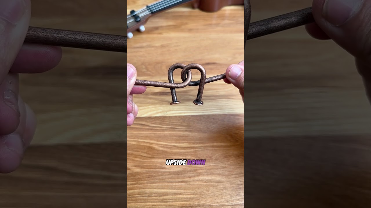 How can we quickly separate these two nails?