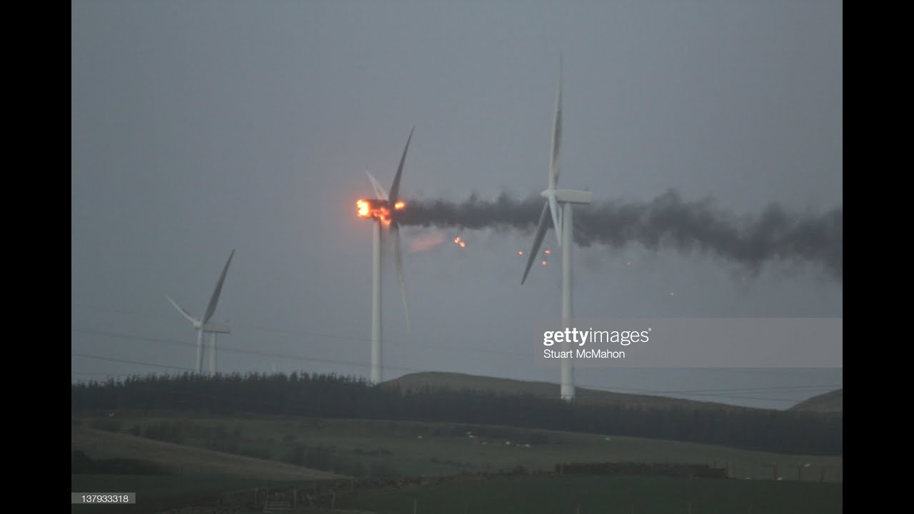 Awarie wiatraków za granicą 🗺