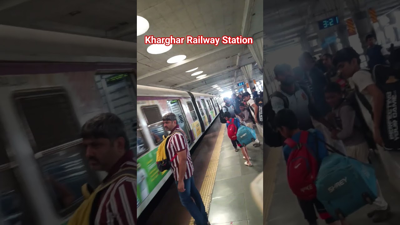 Kharghar Railway Station #travel #shortsvideo