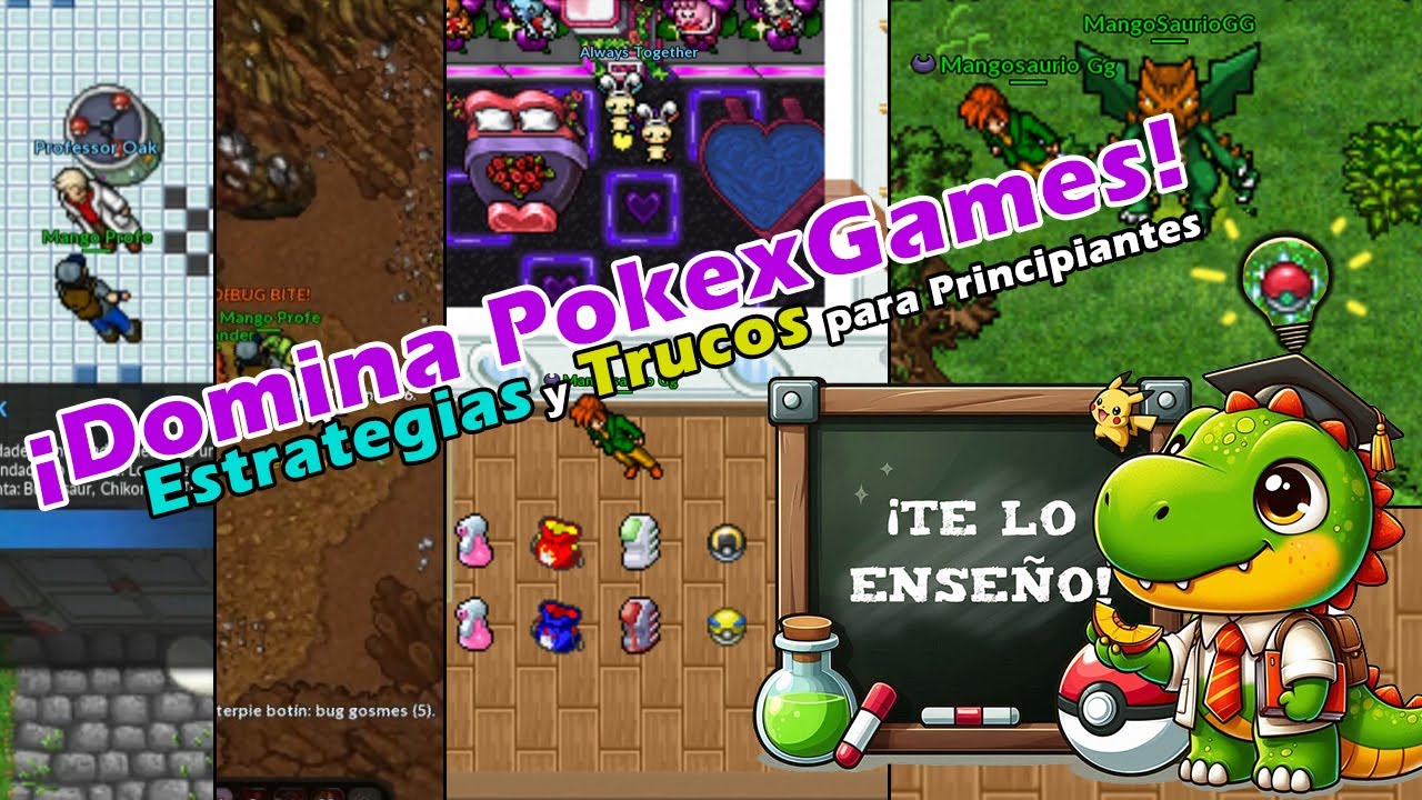 🔥 ESTRATEGIAS y TRUCOS esenciales para principiantes | ¡DOMINA PokéXGames desde CERO! 🔥