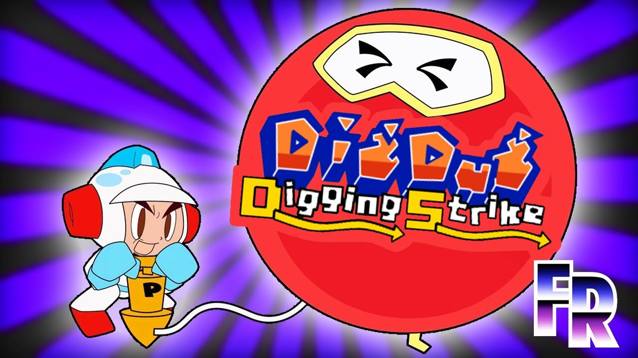 Dig Dug's Confused DS Game | Digging Strike