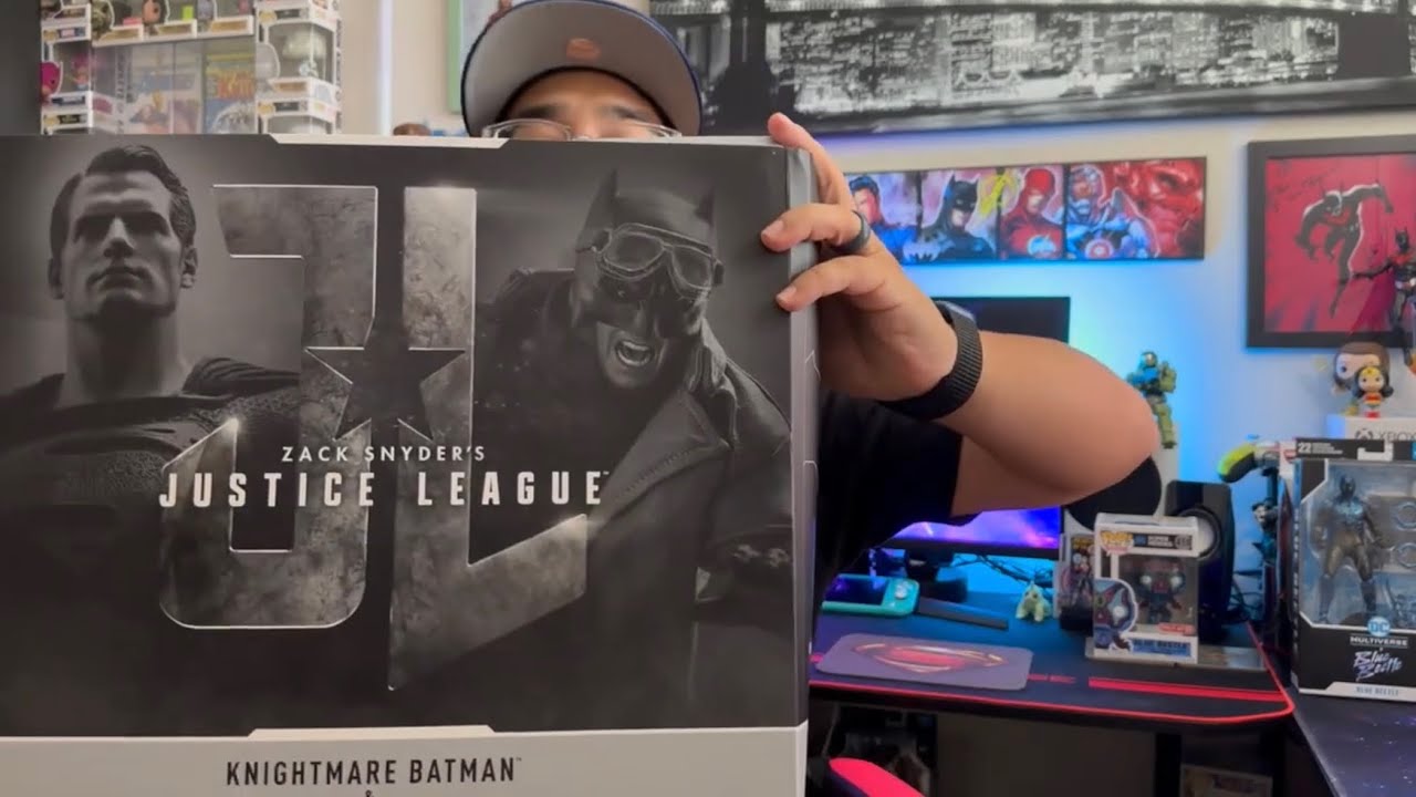 Hot Toys Superman and Knightmare Batman Zack Snyder's Justice League (Unboxing)
