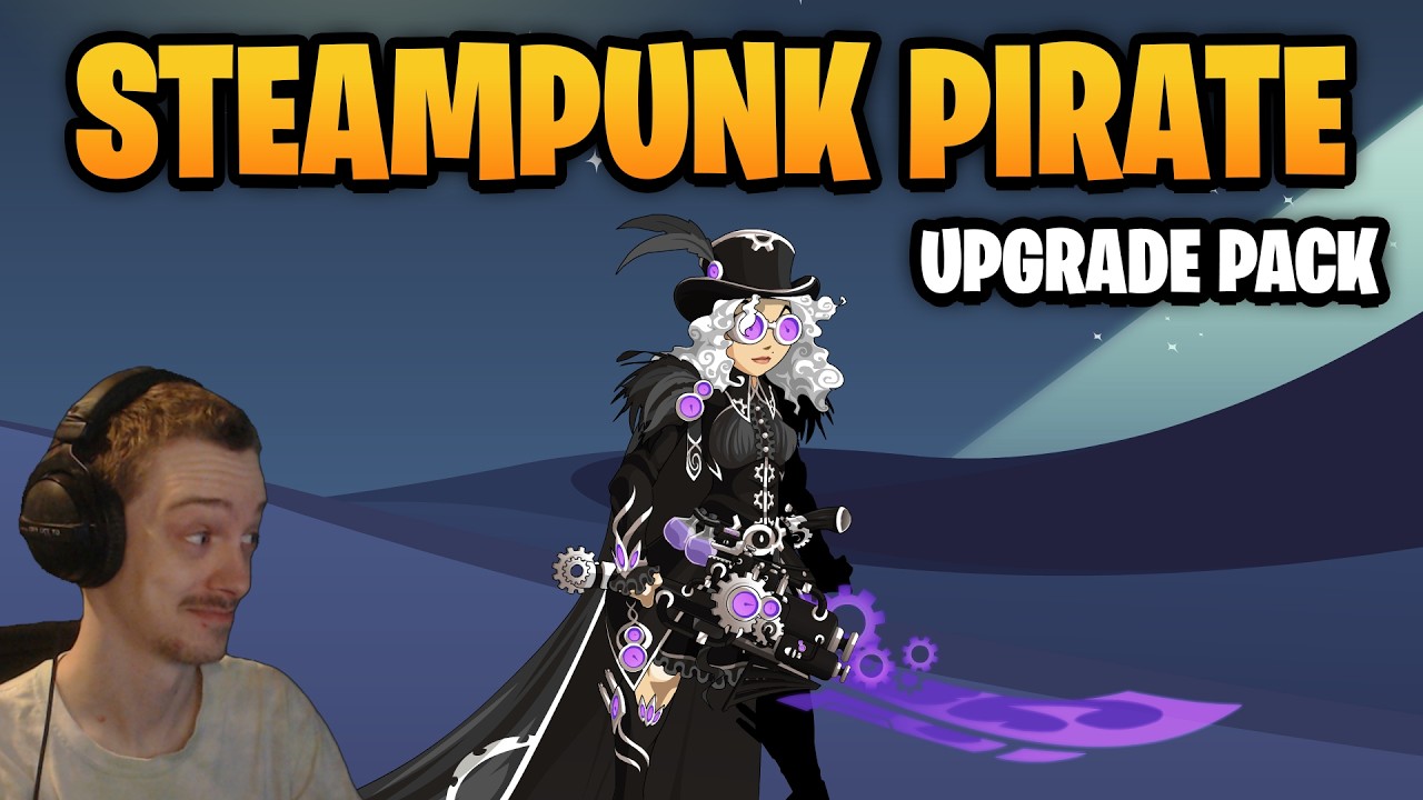 NEW TLAPD Steampunk Pirate Upgrade Pack AQWorlds