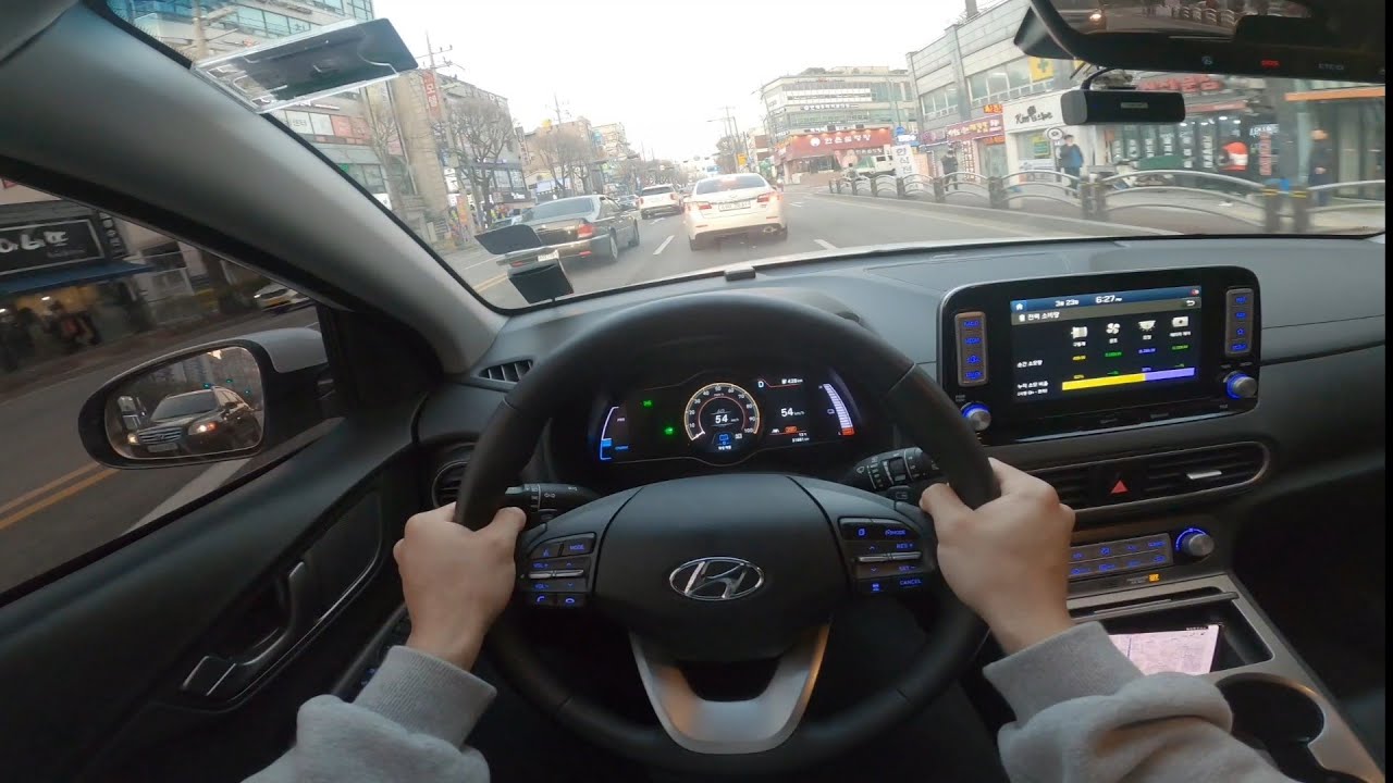 2019 Hyundai Kona EV, POV Drive / 코나 EV 1인칭 주행