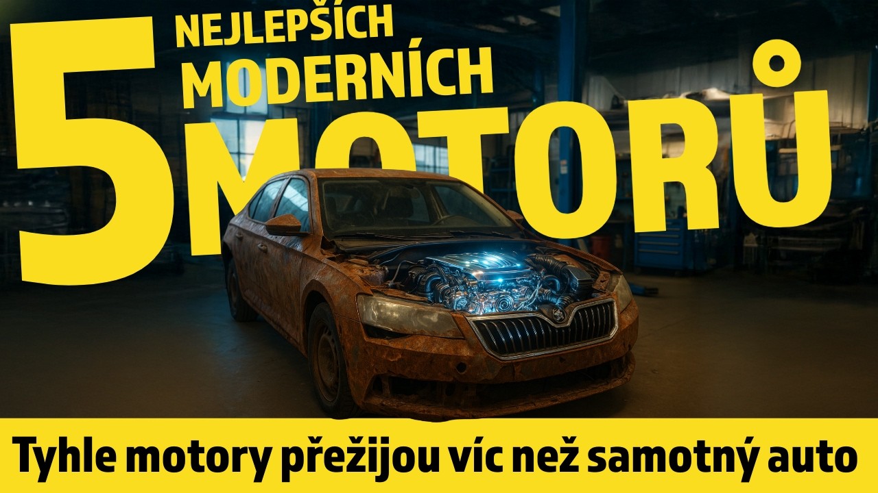 5 nejlepších moderních motorů - Kupuješ auto? Tak tenhle motor v něm chceš najít