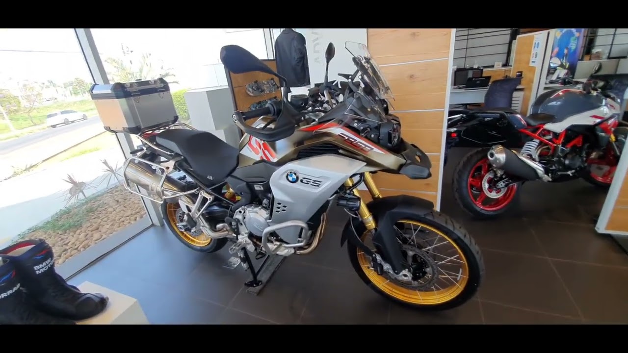 F850GS e F750GS [COM CAVALETE CENTRAL] NOVIDADE