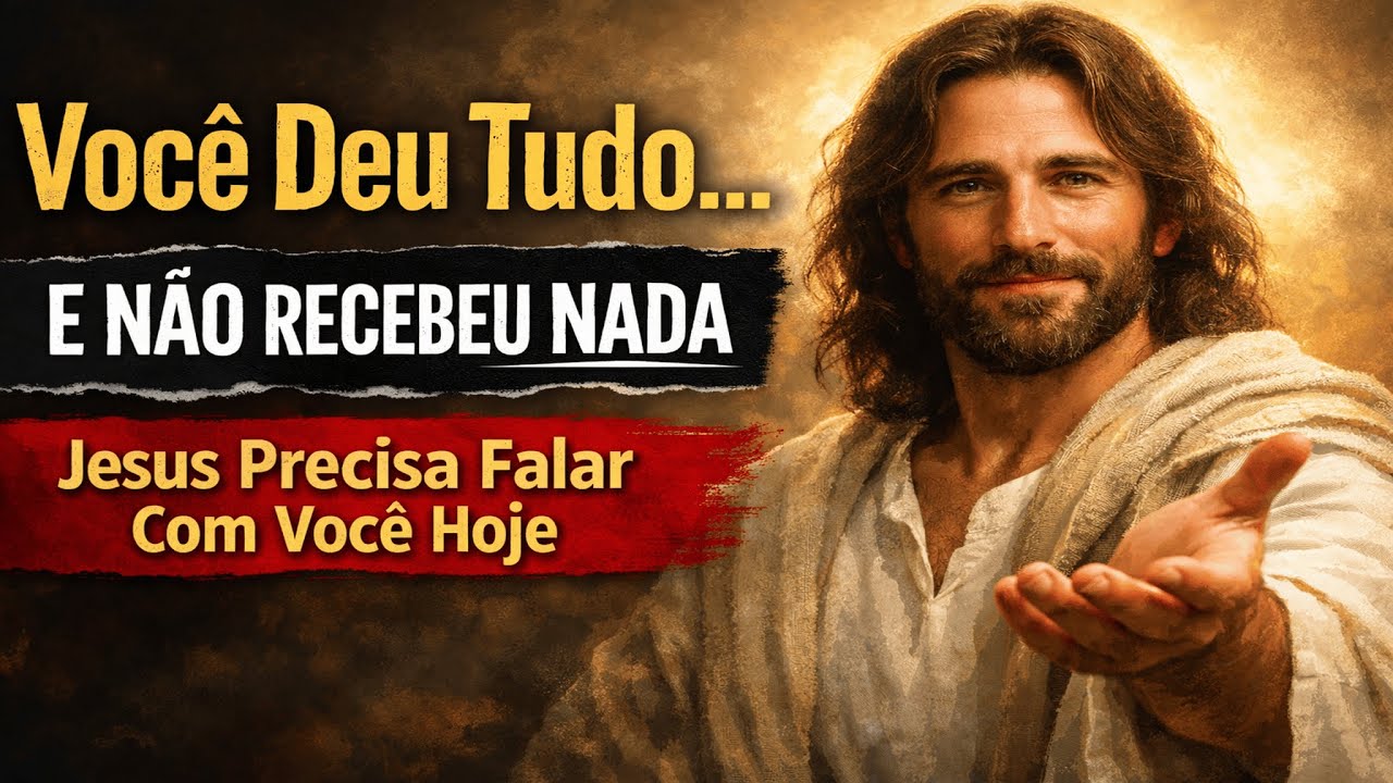 Se Você Deu Tudo e Não Recebeu Nada, Jesus Precisa Falar Com Você Hoje