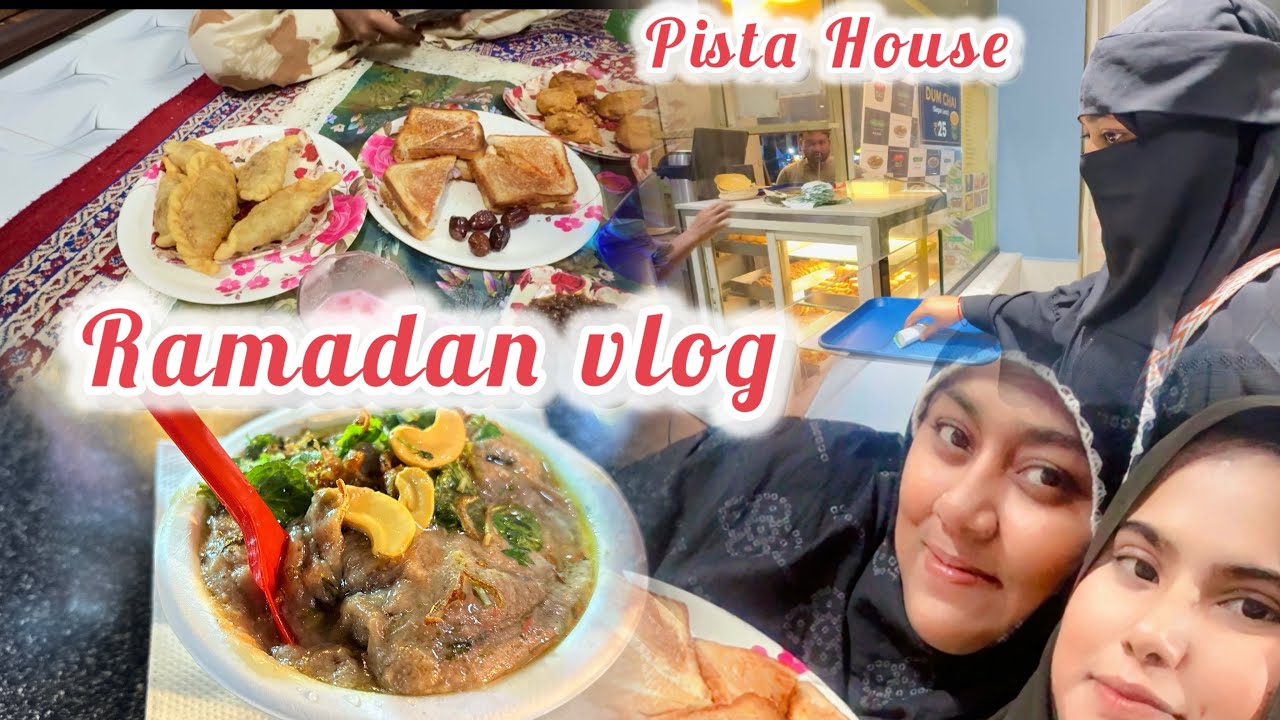 Pista house in Ramadan| Haleem khaya humne| sabjibagh gye😃