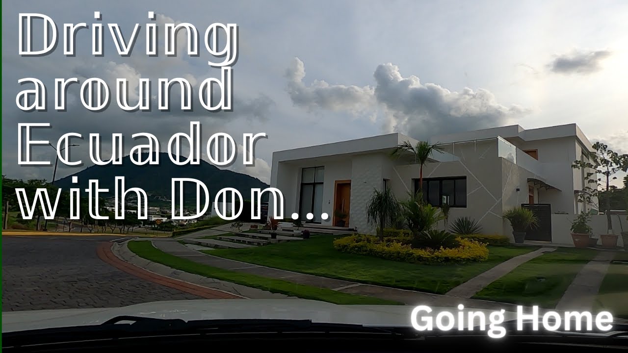 Riding around Manta with Don