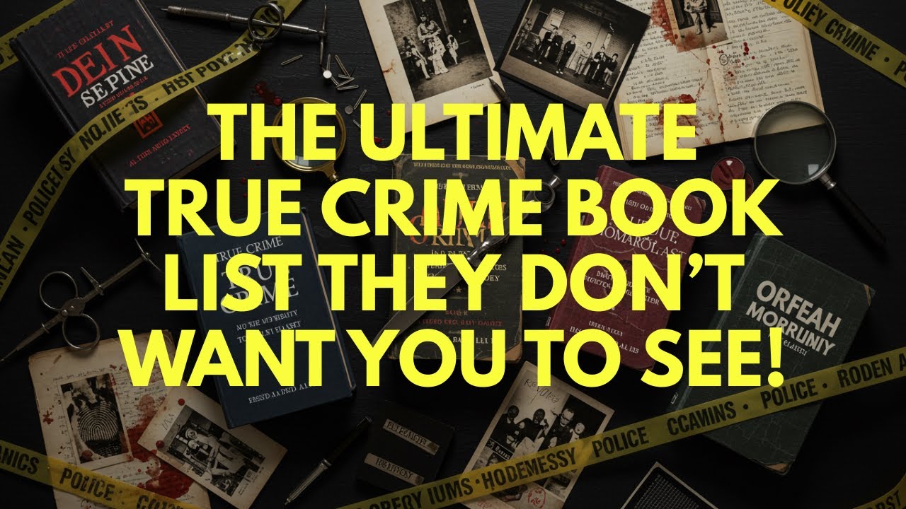 TRUE CRIME BOOKS YOU MUST READ BEFORE 2030 | Real Cases, Killers & Unbelievable Stories