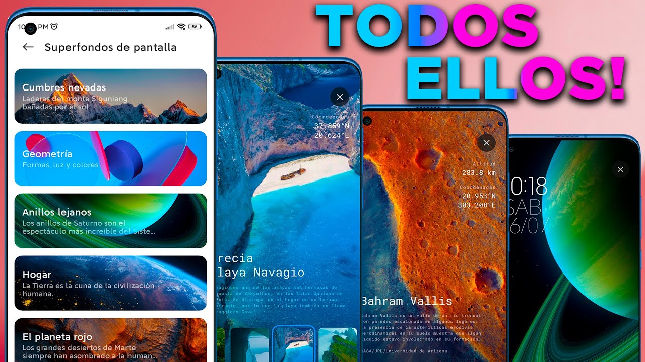►Como Descargar e Instalar✅ TODOS los SuperWallpapers de MIUI 13 en CUALQUIER Telefono XIAOMI (2022)