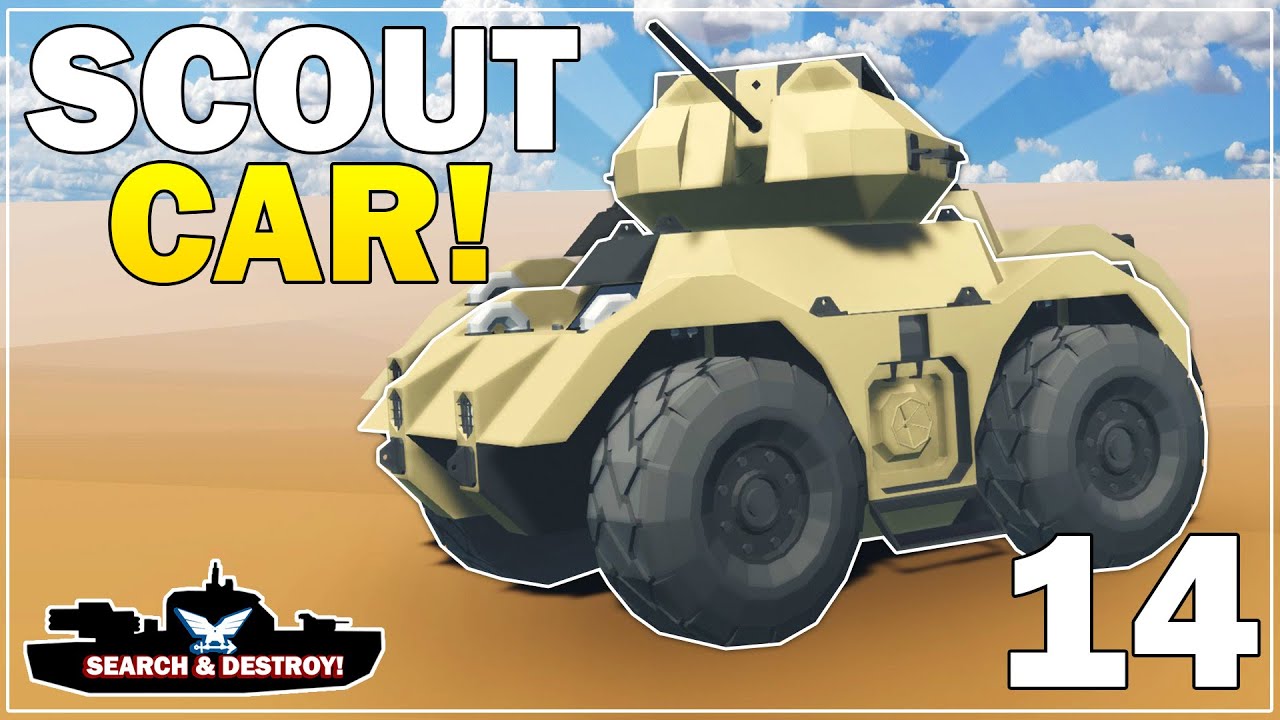 Я построил вооружённую разведывательную машину для борьбы с ВРАГОМ! — Режим поиска и уничтожения ...